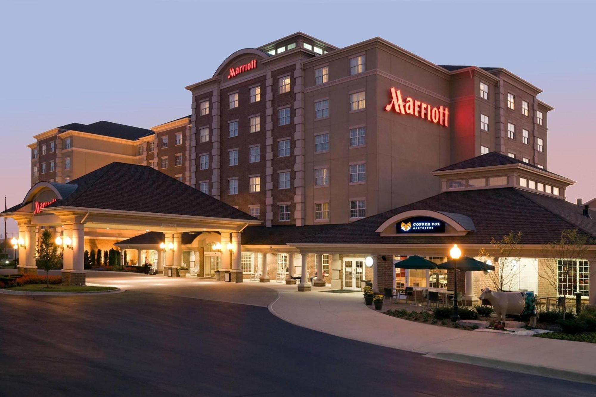 Chicago Marriott Midway Hotel Bedford Park Buitenkant foto
