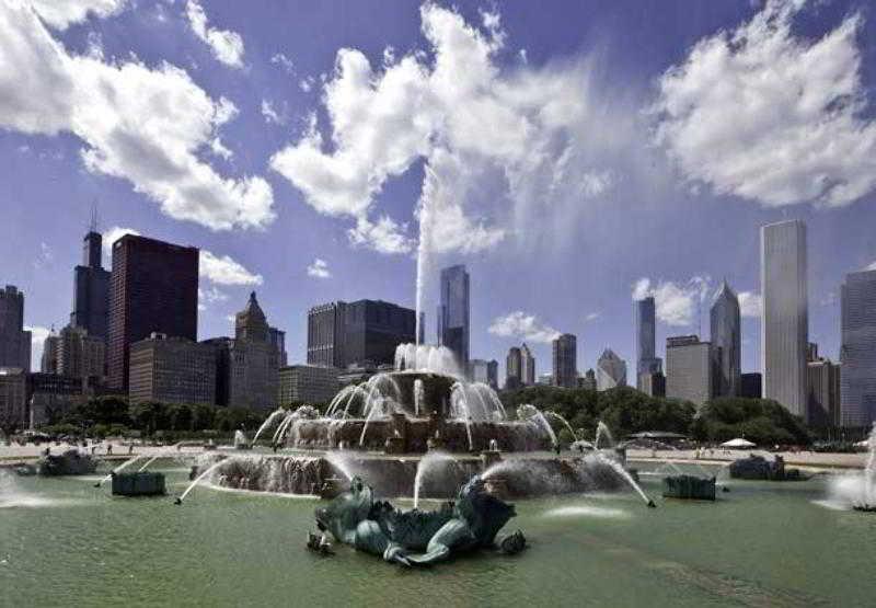 Chicago Marriott Midway Hotel Bedford Park Buitenkant foto
